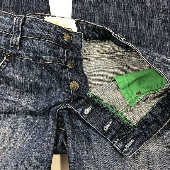 Grass Los Angeles Jeans Sycamore Boho Flare - Picture 5 of 8